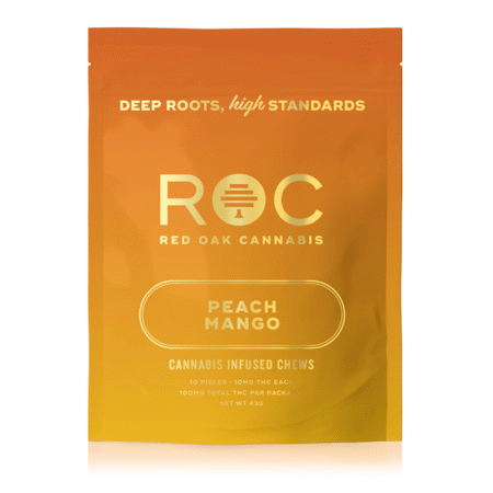 ROC Dual Flavor Chew Peach Mango