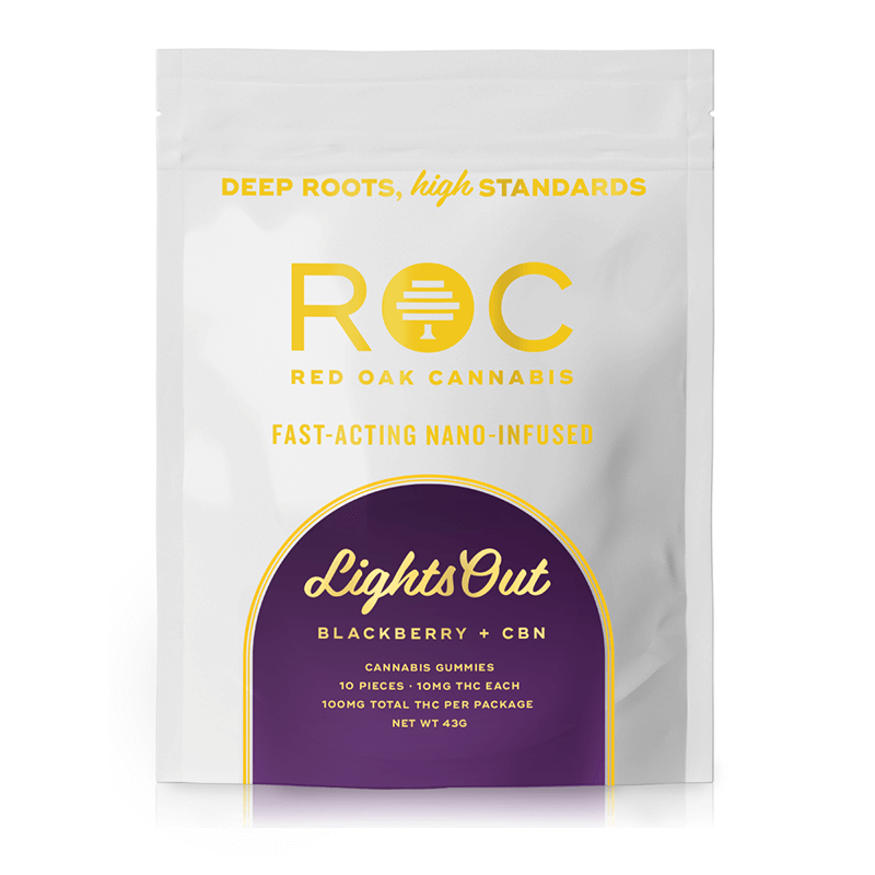 ROC Single Flavor Gummy Blackberry